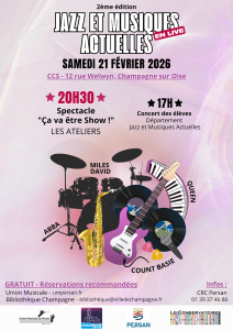 Concert Jazz et musiques actuelles 2ème édition - 21.02.2026