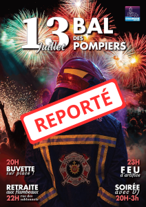 13 juillet 2026 : Bal des pompiers par l'Amicale des Pompiers de Champagne-sur-Oise