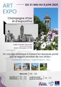 Exposition Champagne d'hier et d'aujourd'hui - du 31.05 au 08.06.2025