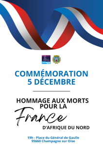 hommage aux Morts pour la France d’Afrique du Nord - 05.12.2025