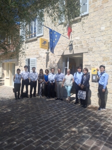 Une délégation japonaise en visite à l'Agence Postale Communale - 03.07.2026