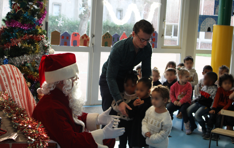 Passage du Père Noel dans les écoles - 18.12.2025