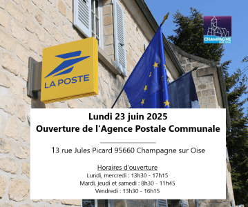 Ouverture de l'Agence Postale Communale