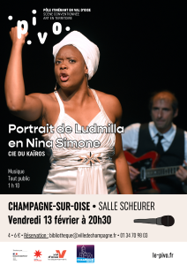 Portrait de Ludmilla en Nina Simone PIVO - 13.02.2026