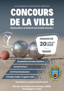 Concours pétanque - 20.07.2025