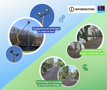 Point travaux dans la commune - mai 2026