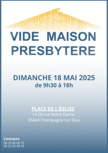 Vide Maison Presbytère - 18.05.2025