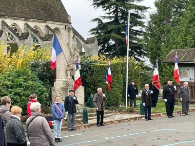 cérémonie d'hommage aux Morts pour la France pendant la guerre d'Algérie ainsi qu'aux combats du Maroc et de la Tunisie.