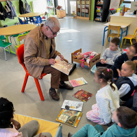 Atelier littéraire du Conseil des Ainés et les petits du centre - 04.03.2026