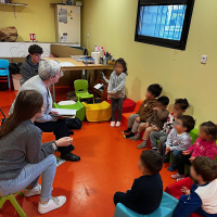 Atelier littéraire du Conseil des Ainés et les petits du centre - 04.03.2026