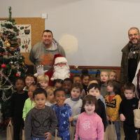 Passage du Père Noel dans les écoles - 18.12.2025