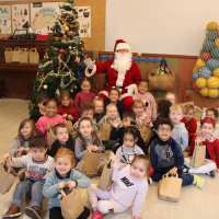 Passage du Père Noel dans les écoles - 18.12.2025
