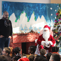 Passage du Père Noel dans les écoles - 18.12.2025