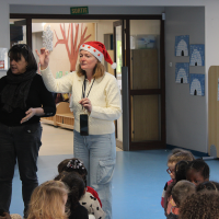 Passage du Père Noel dans les écoles - 18.12.2025
