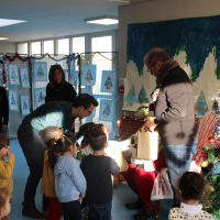 Passage du Père Noel dans les écoles - 18.12.2025