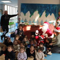 Passage du Père Noel dans les écoles - 18.12.2025