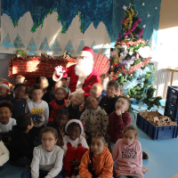 Passage du Père Noel dans les écoles - 18.12.2025