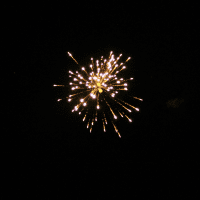 Feu d'artifice du 13 juillet 2025