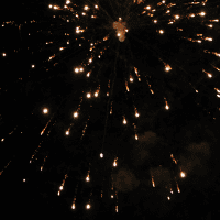 Feu d'artifice du 13 juillet 2025