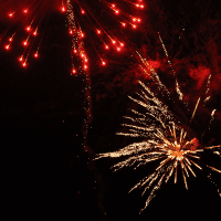 Feu d'artifice du 13 juillet 2025