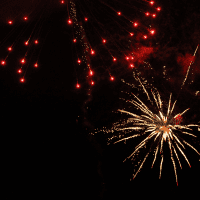 Feu d'artifice du 13 juillet 2025