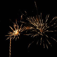 Feu d'artifice du 13 juillet 2025