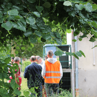 Travaux cours Oasis élémentaire stade - 23.07.2025