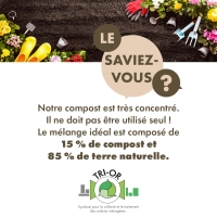 Distribution gratuite de compost par le Syndicat TRI-OR