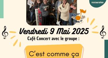 Café Concert, La Cabane - 09.05.2025