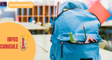 Épisode de fortes chaleurs : organisation des écoles les 22 et 23 juin