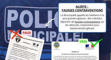 Fausses contraventions - 17.03.2026