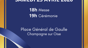 Commémoration du souvenir - 25.04.2026