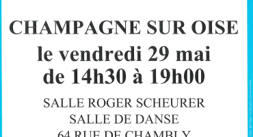 Don du sang - 29.05.2026