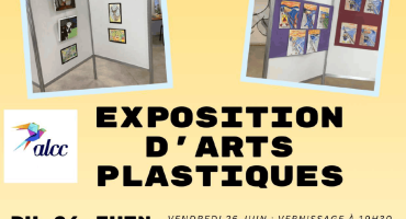 Exposition d’arts plastiques de l’ALCC - du 26 au 28.06.2026