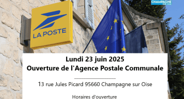 Ouverture de l'Agence Postale Communale