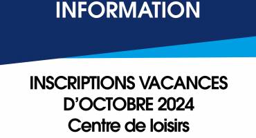 inscription octobre 2024