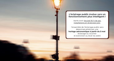 L’éclairage public évolue vers un fonctionnement plus intelligent ! - 04.05.2026