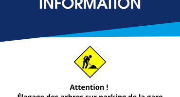 Travaux élagage gare - 12.12.2025