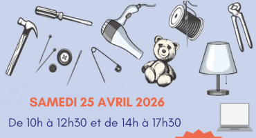 Repair Café La Cabane - 25.04.2026